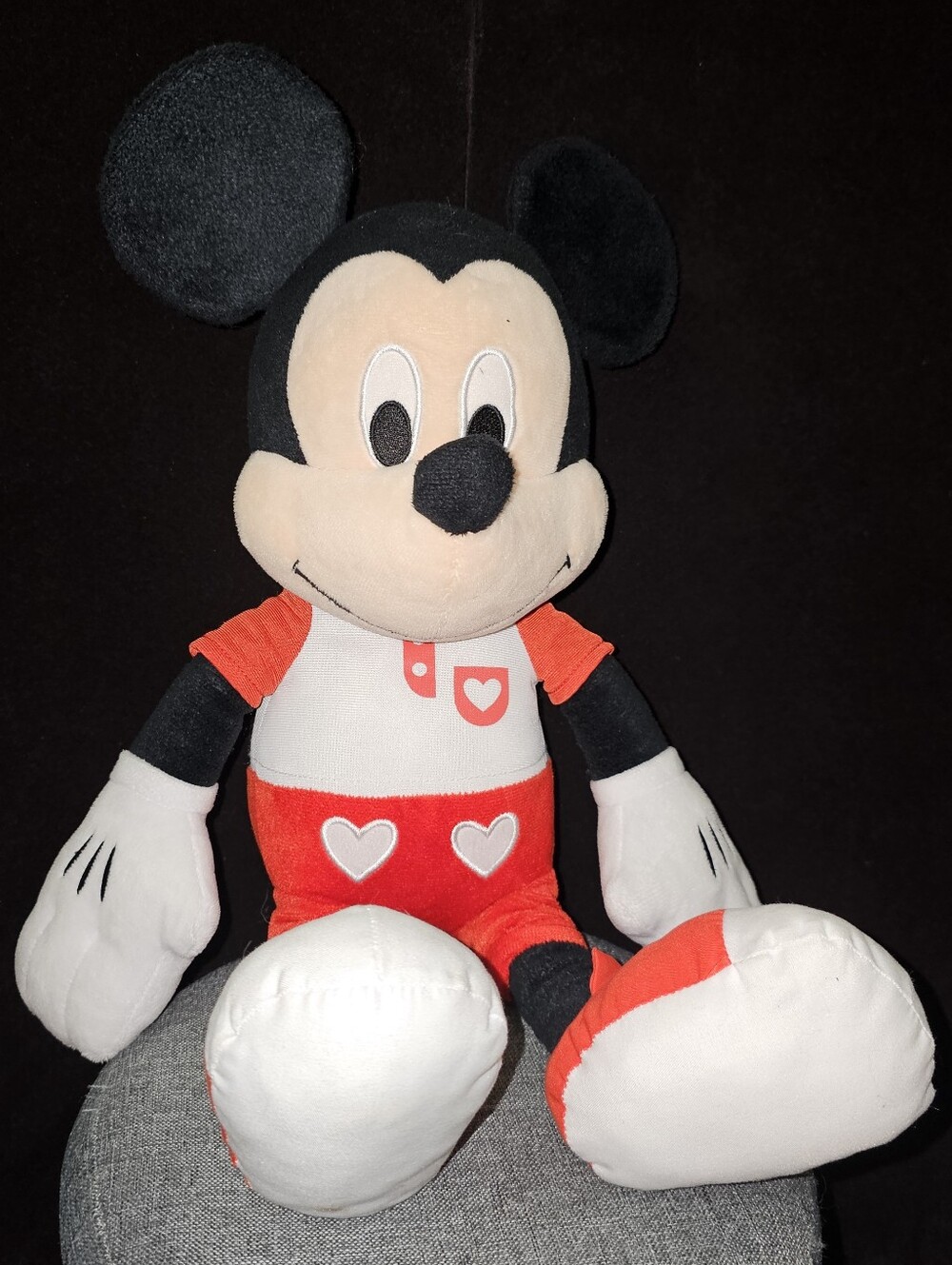 Disney for Just Play Mickey Mouse Valentine's Day 18” Plush Toy